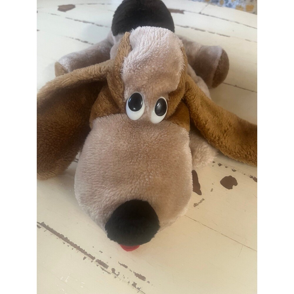 Vintage Wallace Berrie & Co Inc Puppy Plush Toy Large